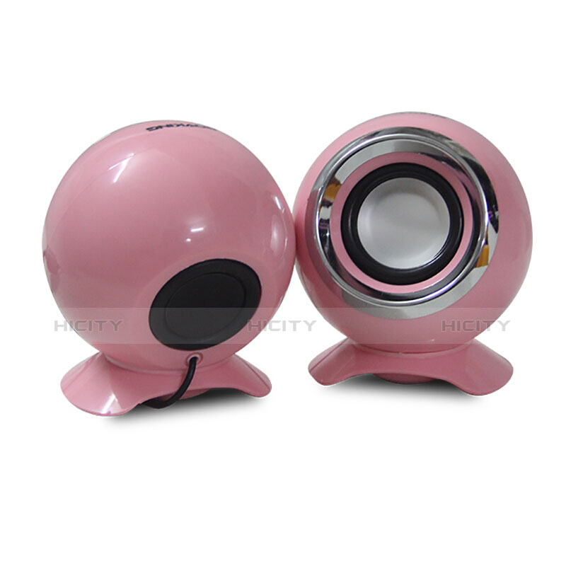 Mini Altavoz Portatil Altavoces Estereo Rosa