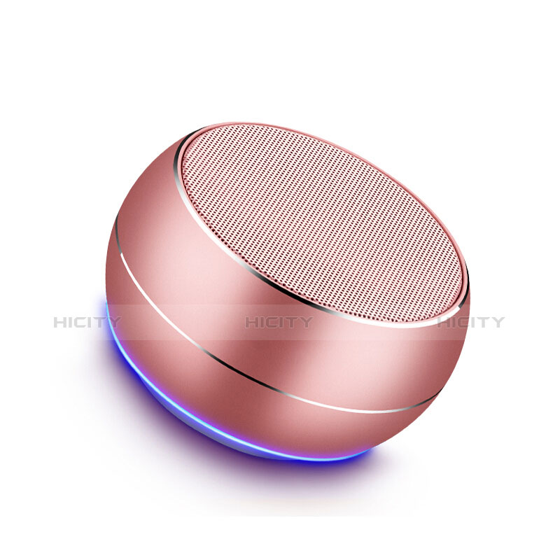 Mini Altavoz Portatil Bluetooth Inalambrico Altavoces Estereo Oro Rosa