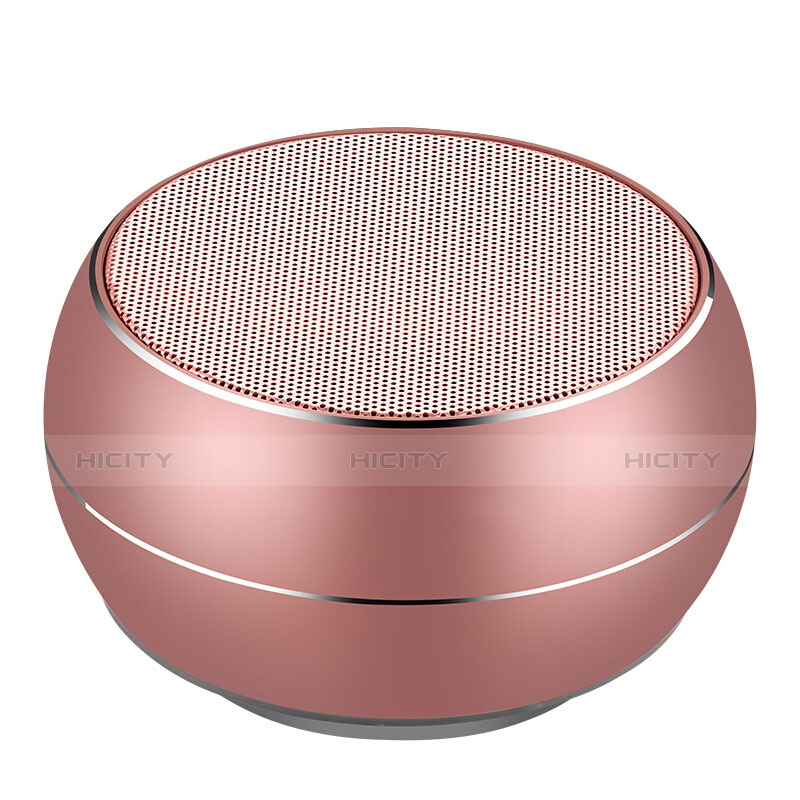 Mini Altavoz Portatil Bluetooth Inalambrico Altavoces Estereo Oro Rosa