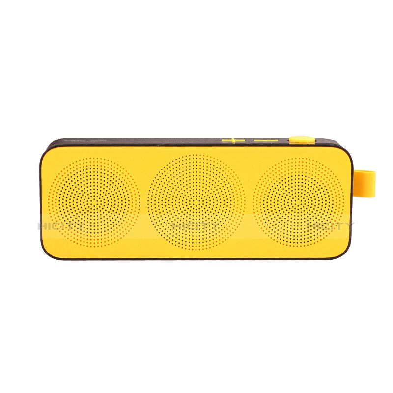 Mini Altavoz Portatil Bluetooth Inalambrico Altavoces Estereo S12 Amarillo