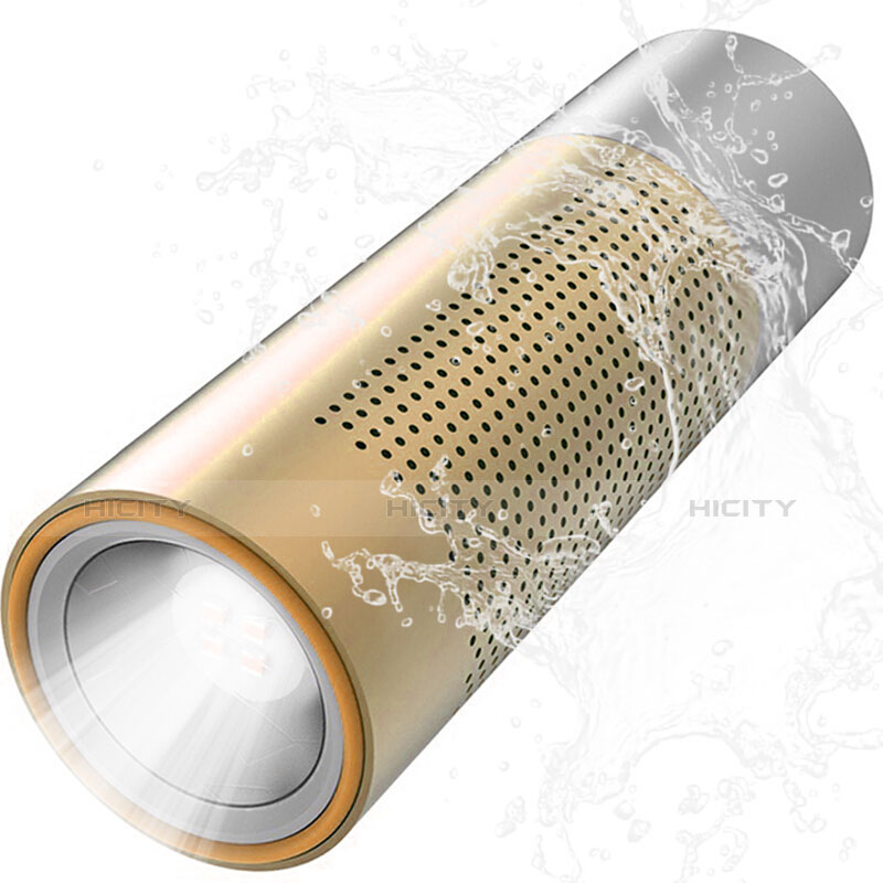 Mini Altavoz Portatil Bluetooth Inalambrico Altavoces Estereo S15 Oro