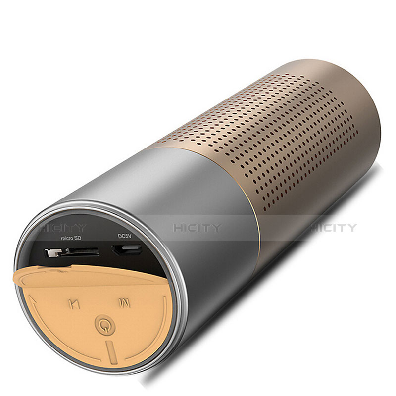 Mini Altavoz Portatil Bluetooth Inalambrico Altavoces Estereo S15 Oro