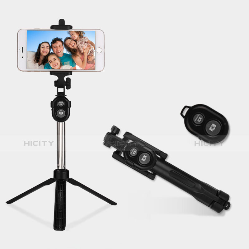 Palo Selfie Stick Bluetooth Disparador Remoto Extensible Universal S24 Negro