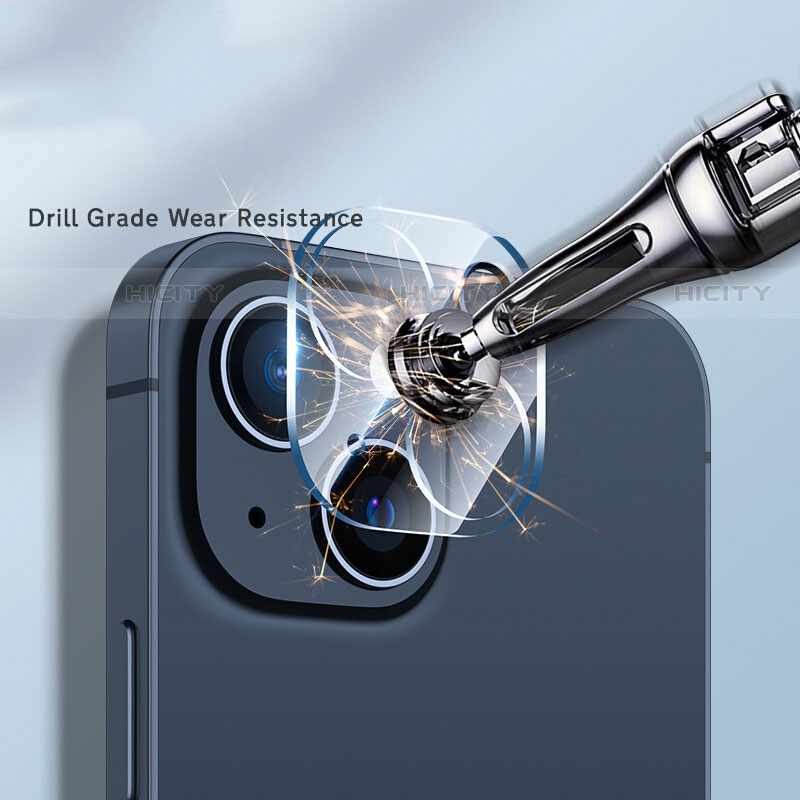 Protector de la Camara Cristal Templado C03 para Apple iPhone 15 Claro