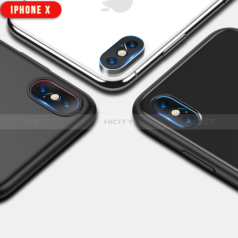 Protector de la Camara Cristal Templado F05 para Apple iPhone X Claro