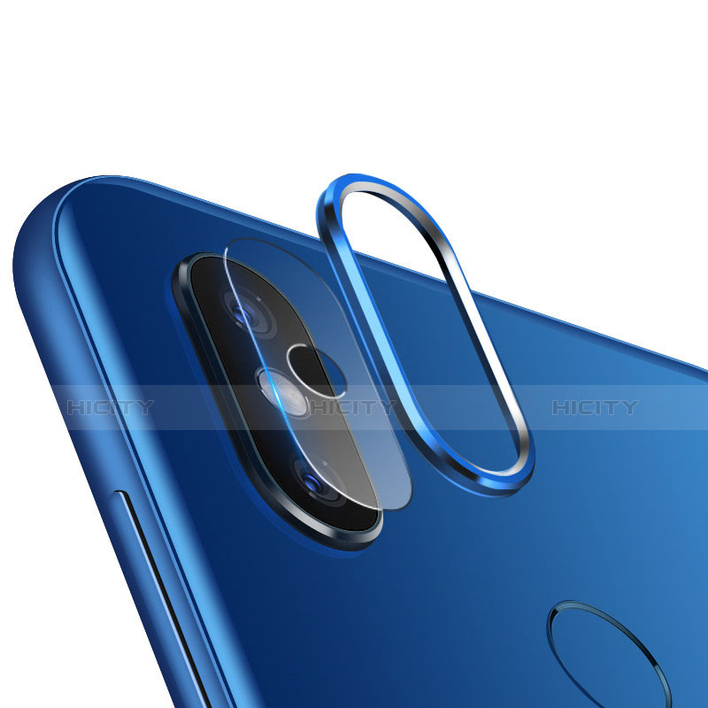 Protector de la Camara Cristal Templado para Xiaomi Mi 8 Azul