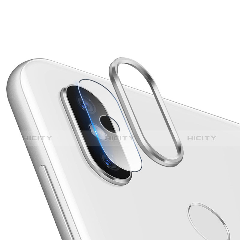 Protector de la Camara Cristal Templado para Xiaomi Mi 8 Plata