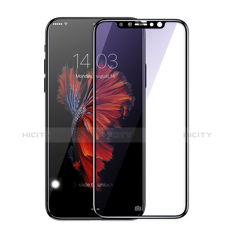 Protector de Pantalla Cristal Templado 3D para Apple iPhone Xs Max Negro