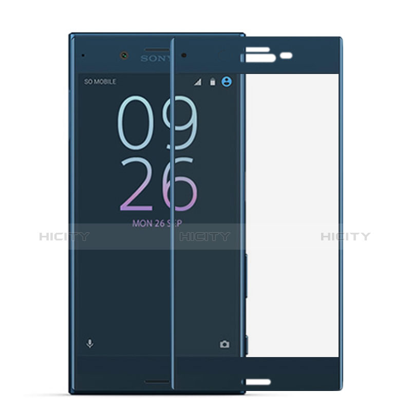 Protector de Pantalla Cristal Templado 3D para Sony Xperia XZ Azul