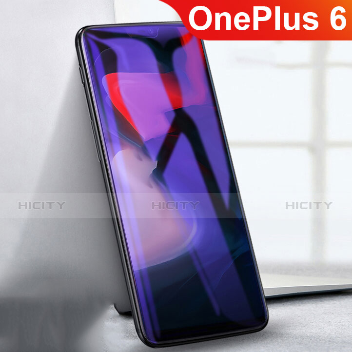 Protector de Pantalla Cristal Templado Anti luz azul B02 para OnePlus 6 Claro