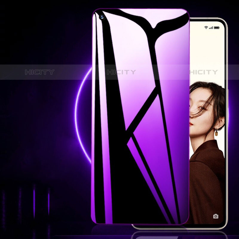 Protector de Pantalla Cristal Templado Anti luz azul B04 para Oppo Find X3 Pro 5G Claro