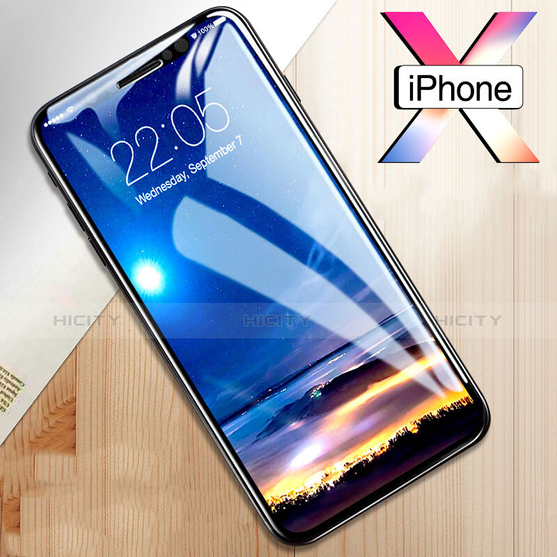 Protector de Pantalla Cristal Templado F04 para Apple iPhone X Claro