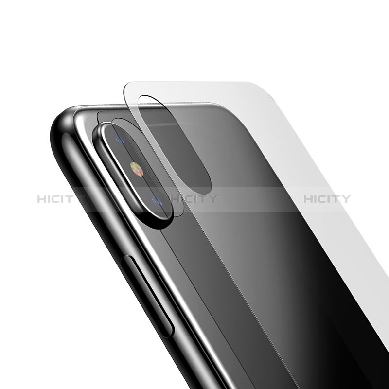 Protector de Pantalla Cristal Templado Frontal y Trasera para Apple iPhone X Claro