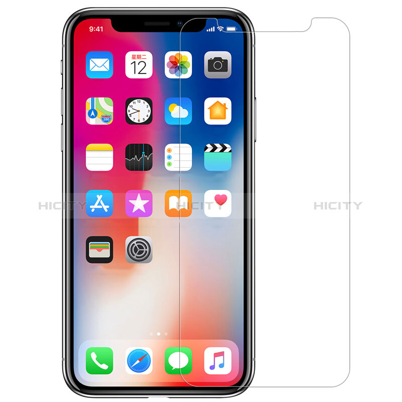 Protector de Pantalla Cristal Templado Frontal y Trasera T02 para Apple iPhone Xs Claro