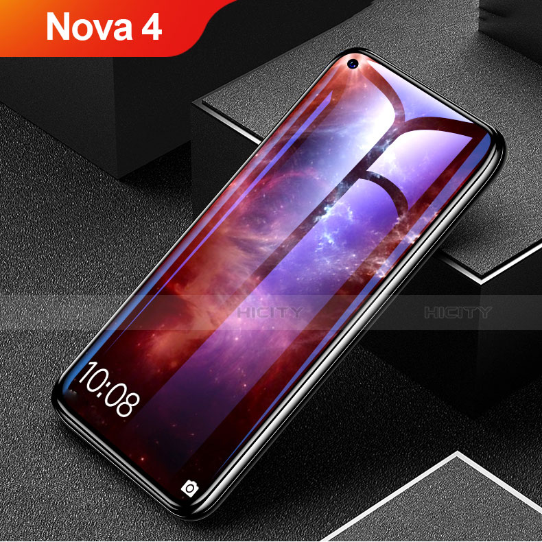 Protector de Pantalla Cristal Templado Integral Anti luz azul para Huawei Nova 4 Negro