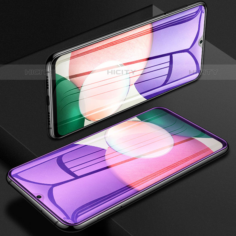 Protector de Pantalla Cristal Templado Integral Anti luz azul para Oppo A16e Negro