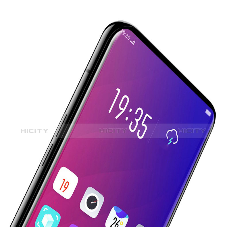 Protector de Pantalla Cristal Templado Integral Anti luz azul para Oppo Find X Super Flash Edition Negro