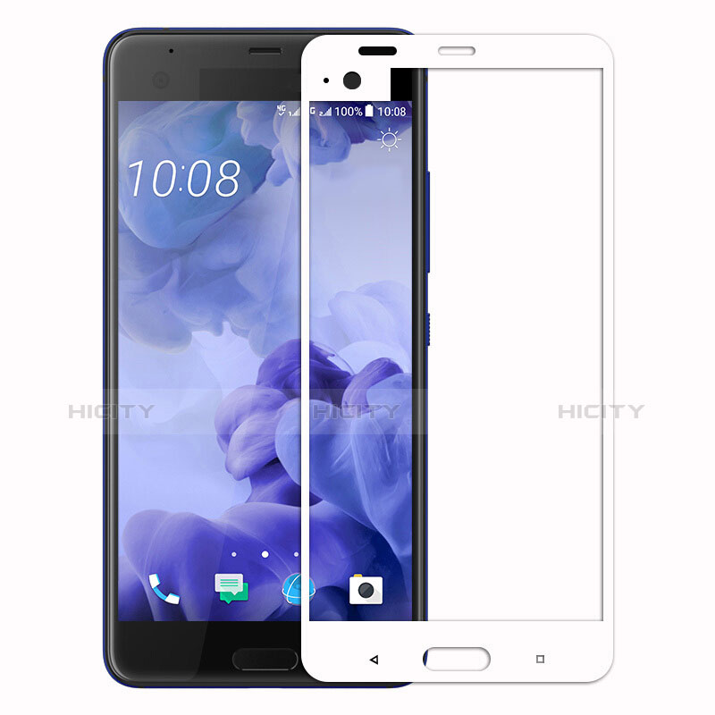 Protector de Pantalla Cristal Templado Integral F02 para HTC U Ultra Blanco