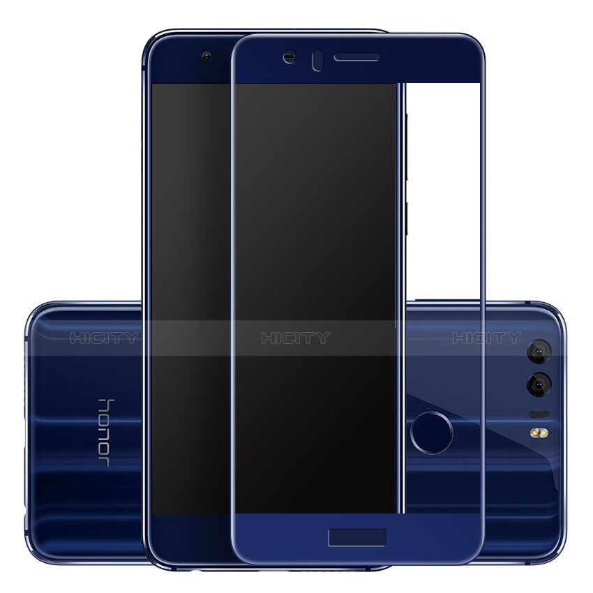 Protector de Pantalla Cristal Templado Integral F02 para Huawei Honor 8 Azul