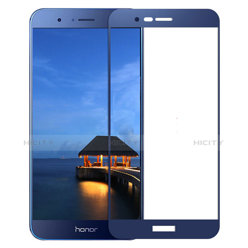 Protector de Pantalla Cristal Templado Integral F02 para Huawei Honor 8 Pro Azul