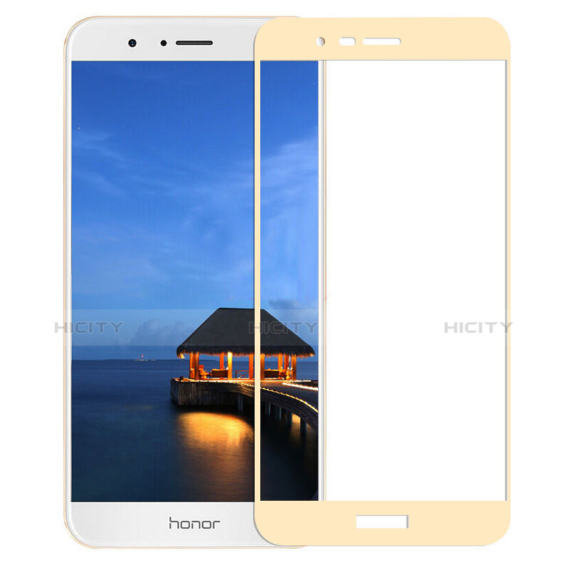 Protector de Pantalla Cristal Templado Integral F02 para Huawei Honor 8 Pro Oro