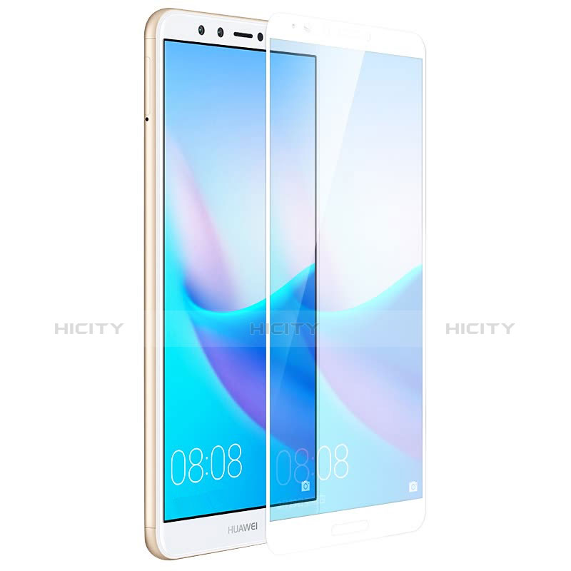 Protector de Pantalla Cristal Templado Integral F02 para Huawei Y9 (2018) Blanco