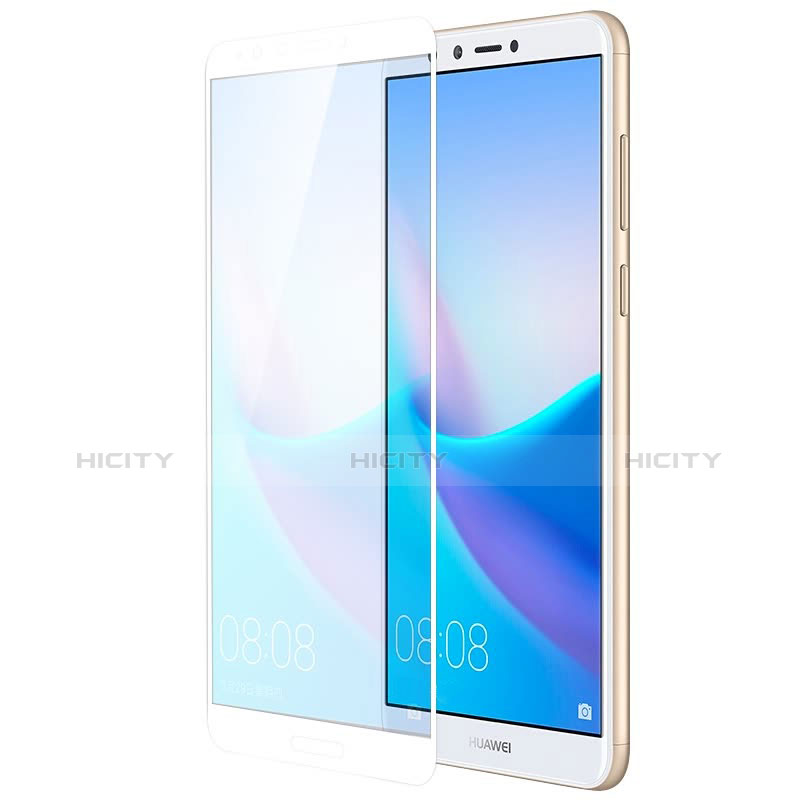 Protector de Pantalla Cristal Templado Integral F02 para Huawei Y9 (2018) Blanco