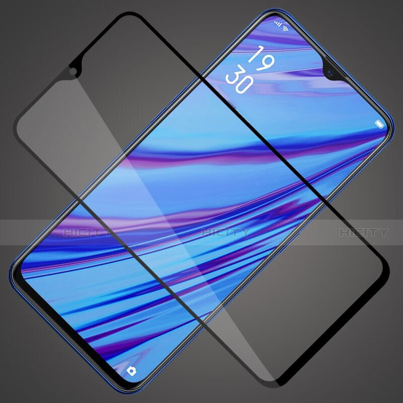 Protector de Pantalla Cristal Templado Integral F02 para Oppo A9X Negro