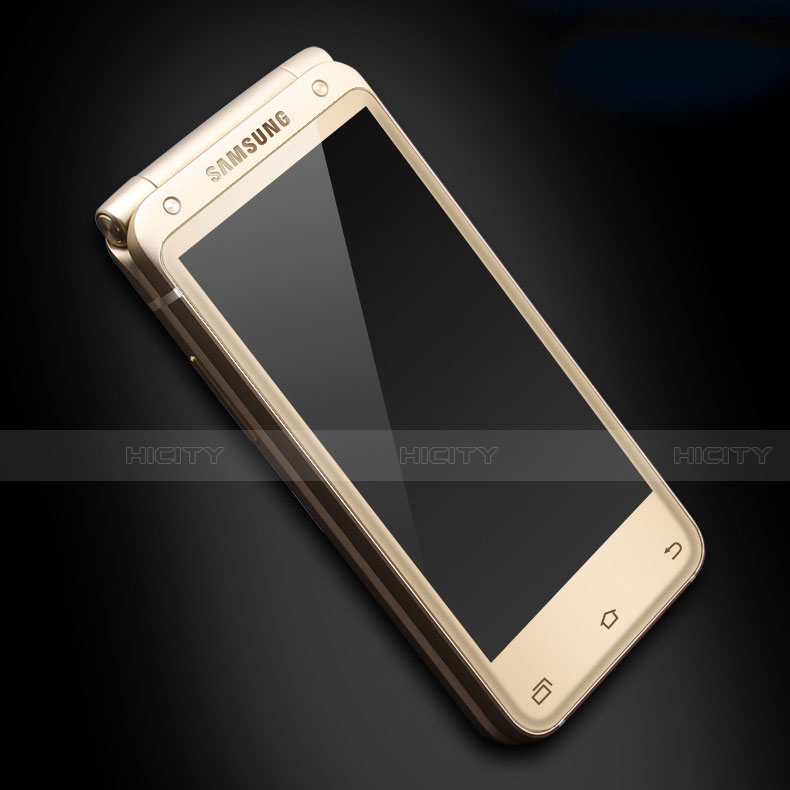 Protector de Pantalla Cristal Templado Integral F02 para Samsung W(2017) Oro