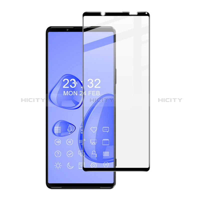 Protector de Pantalla Cristal Templado Integral F02 para Sony Xperia 10 IV SO-52C Negro