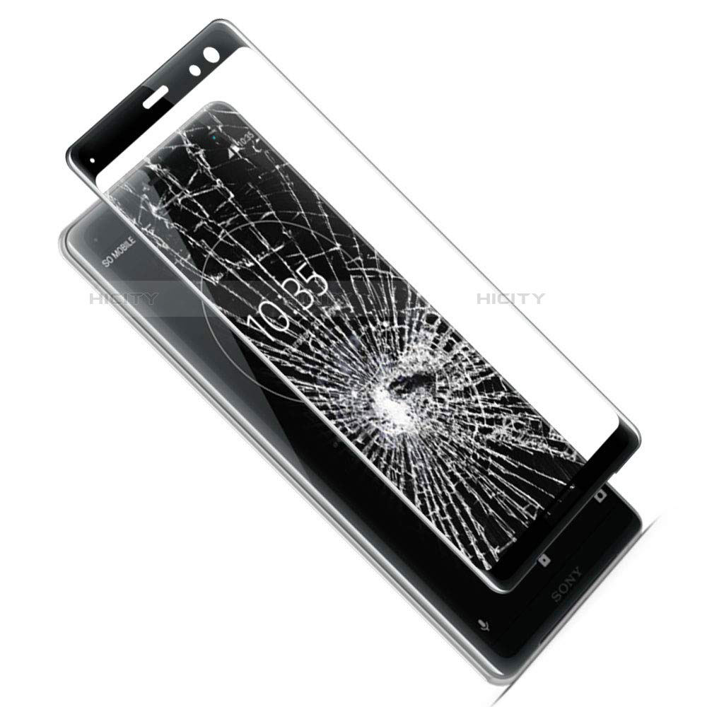 Protector de Pantalla Cristal Templado Integral F02 para Sony Xperia XZ3 Negro