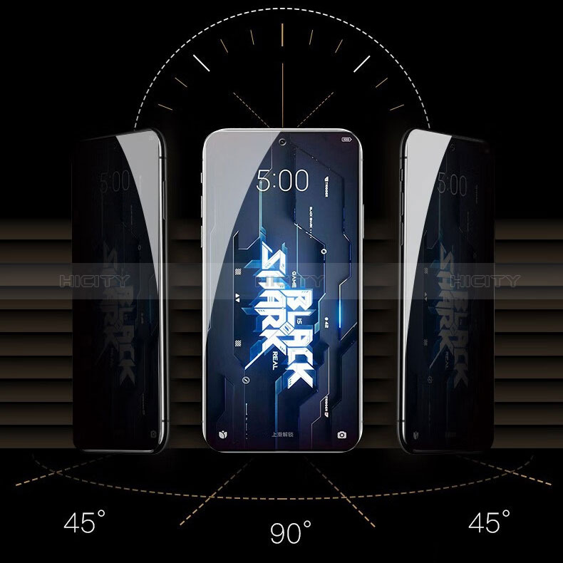 Protector de Pantalla Cristal Templado Integral F02 para Xiaomi Black Shark 5 5G Negro