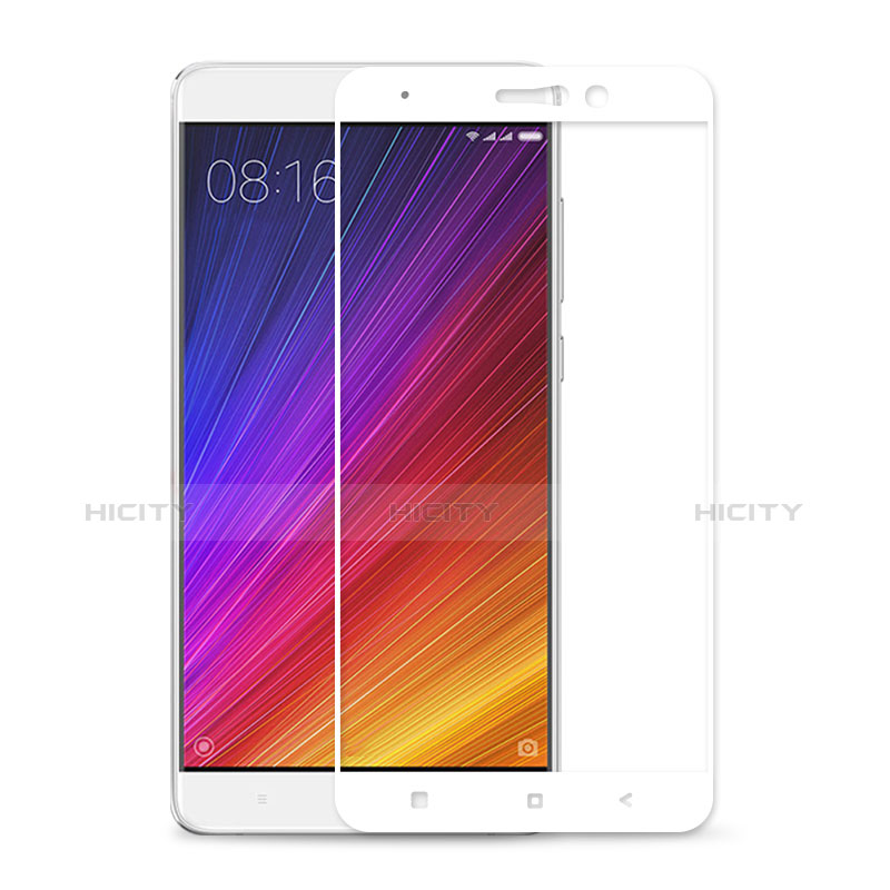 Protector de Pantalla Cristal Templado Integral F02 para Xiaomi Mi 5S Plus Blanco