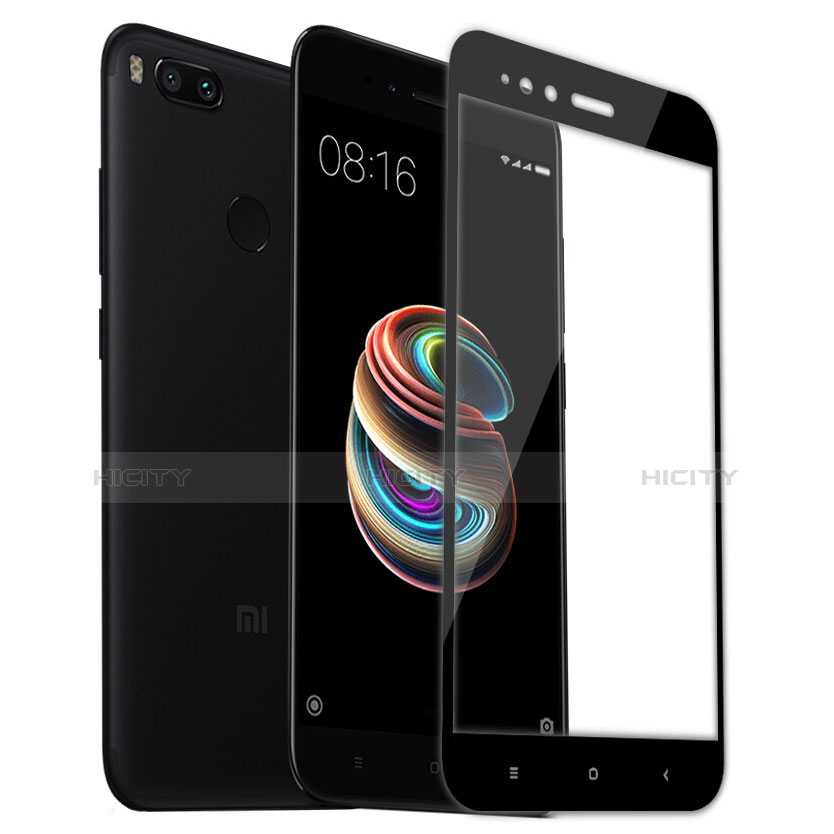 Protector de Pantalla Cristal Templado Integral F02 para Xiaomi Mi A1 Negro