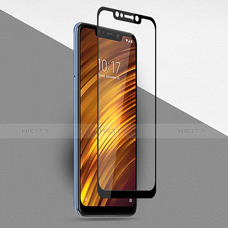 Protector de Pantalla Cristal Templado Integral F02 para Xiaomi Pocophone F1 Negro