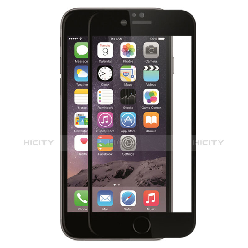 Protector de Pantalla Cristal Templado Integral F03 para Apple iPhone 6 Negro