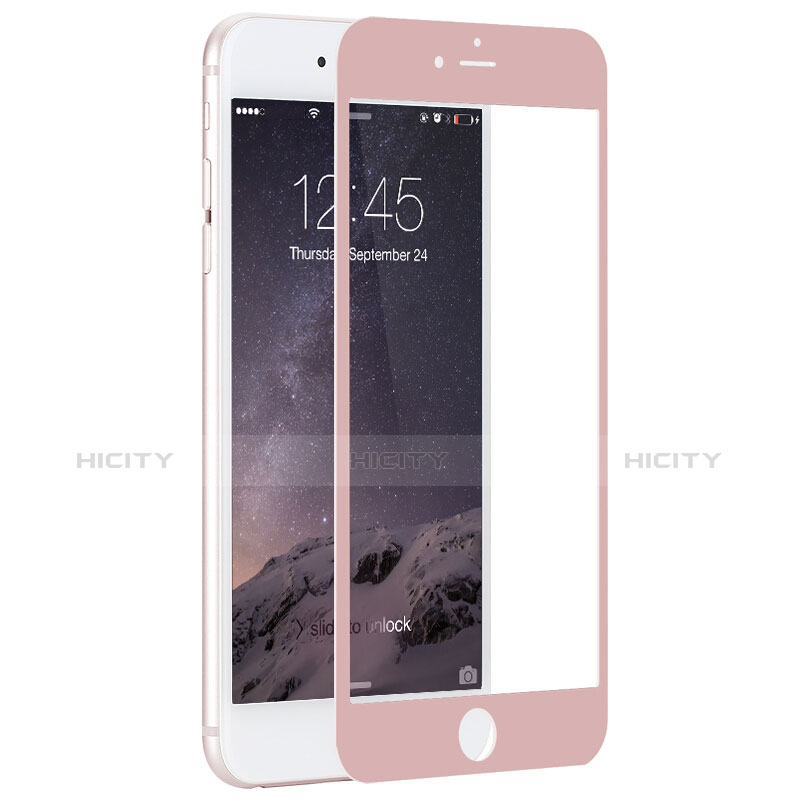 Protector de Pantalla Cristal Templado Integral F03 para Apple iPhone 6 Plus Rosa