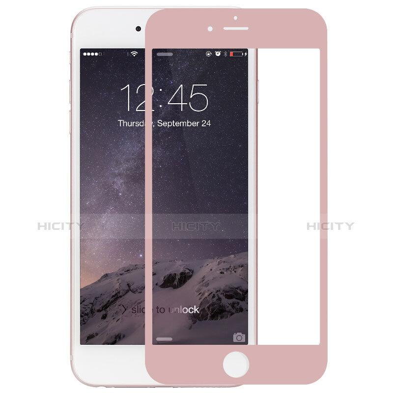 Protector de Pantalla Cristal Templado Integral F03 para Apple iPhone 6 Plus Rosa