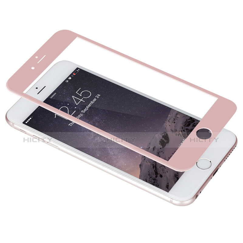 Protector de Pantalla Cristal Templado Integral F03 para Apple iPhone 6 Plus Rosa