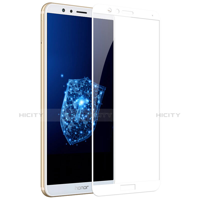 Protector de Pantalla Cristal Templado Integral F03 para Huawei Honor Play 7X Blanco