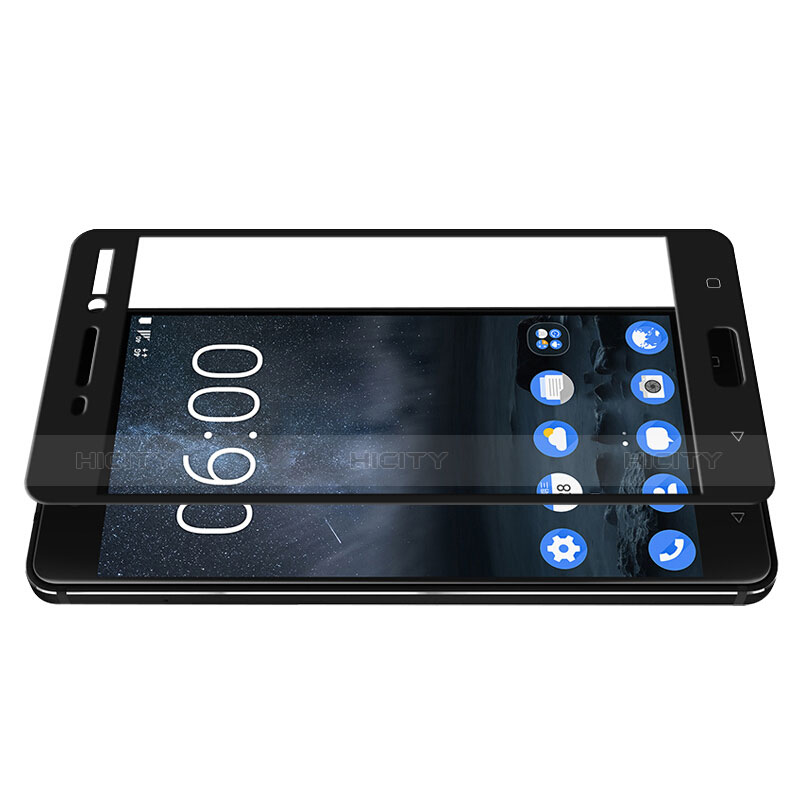 Protector de Pantalla Cristal Templado Integral F03 para Nokia 6 Negro