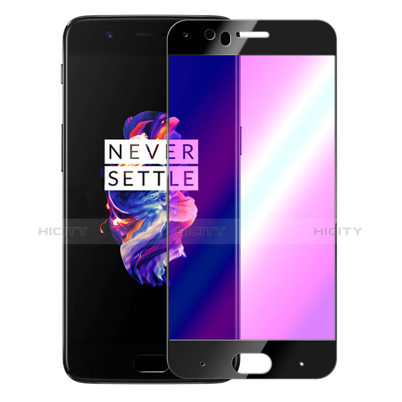 Protector de Pantalla Cristal Templado Integral F03 para OnePlus 5 Negro