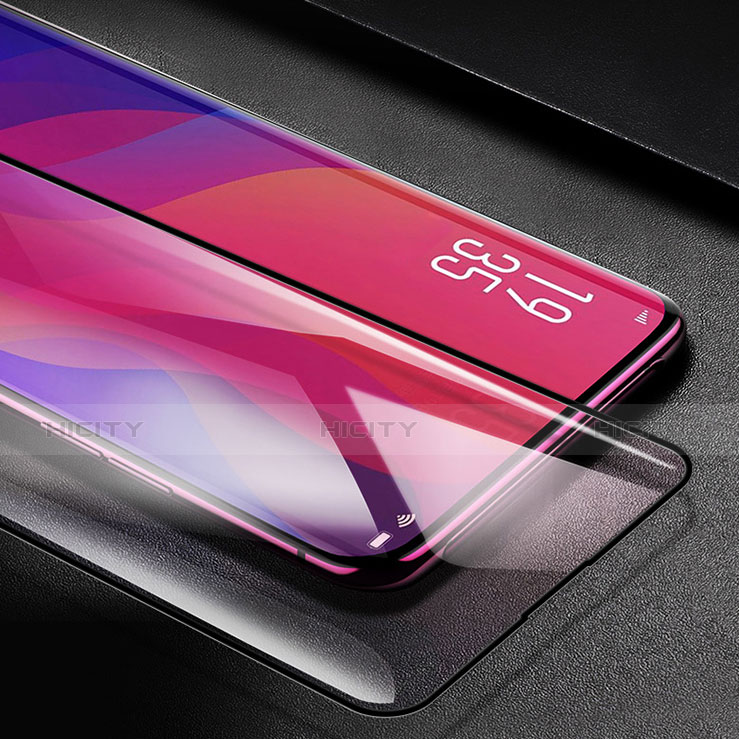 Protector de Pantalla Cristal Templado Integral F03 para Oppo Find X Super Flash Edition Negro