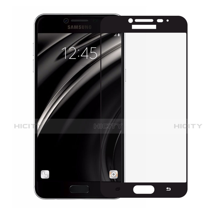 Protector de Pantalla Cristal Templado Integral F03 para Samsung Galaxy C5 SM-C5000 Negro