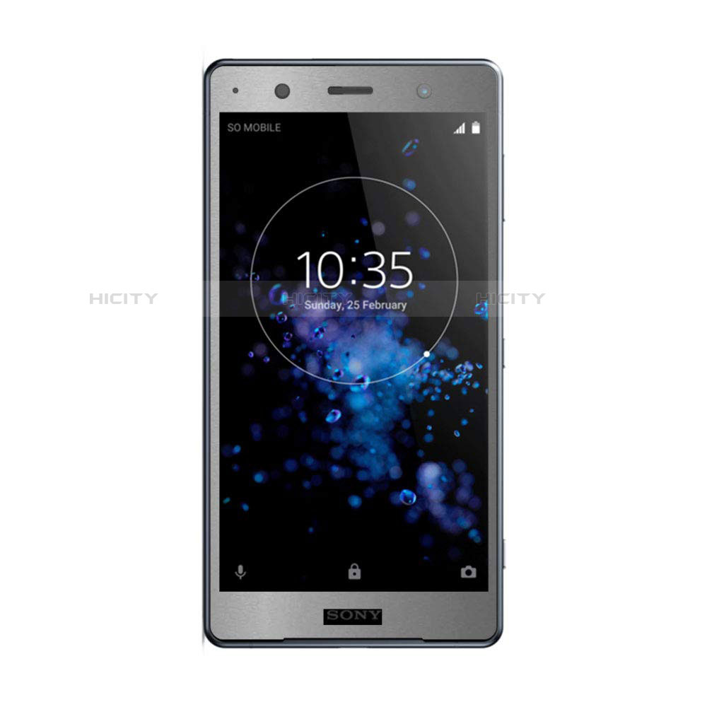 Protector de Pantalla Cristal Templado Integral F03 para Sony Xperia XZ2 Premium Plata