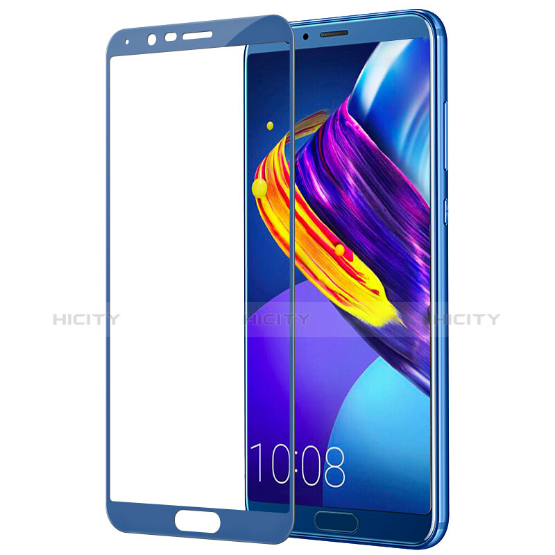 Protector de Pantalla Cristal Templado Integral F04 para Huawei Honor V10 Azul