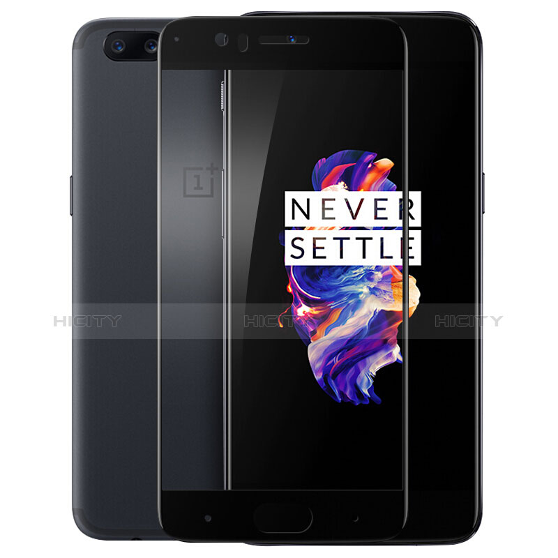 Protector de Pantalla Cristal Templado Integral F04 para OnePlus 5 Negro