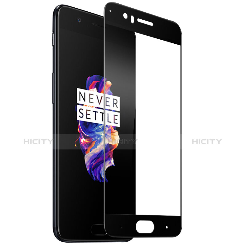 Protector de Pantalla Cristal Templado Integral F04 para OnePlus 5 Negro