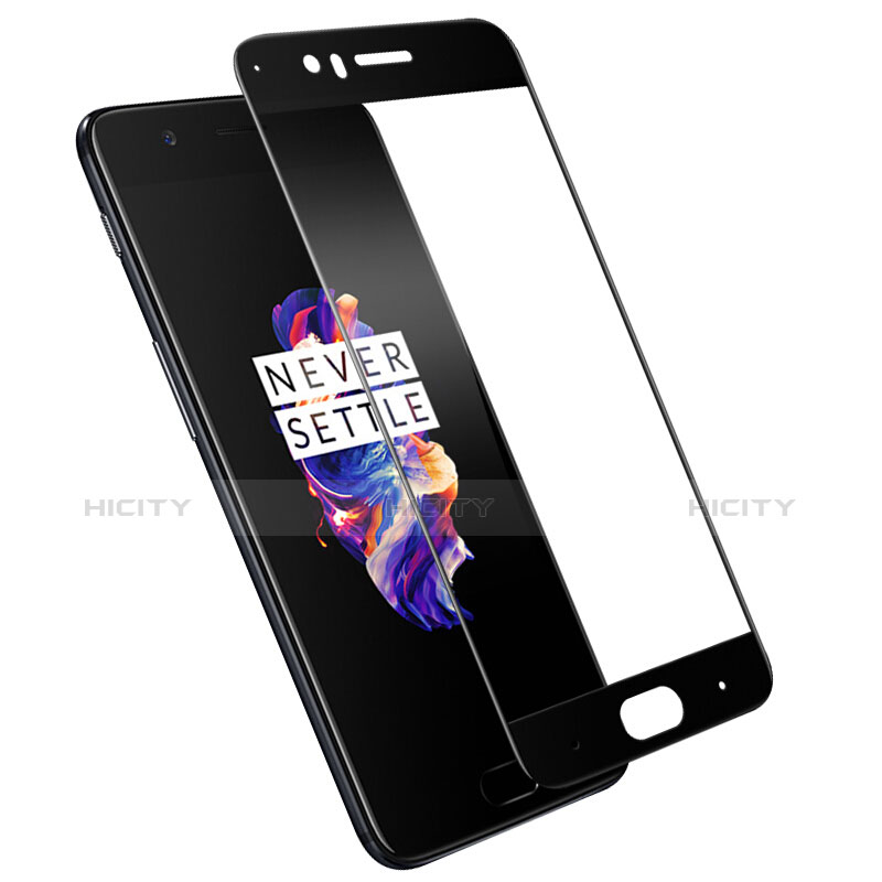 Protector de Pantalla Cristal Templado Integral F04 para OnePlus 5 Negro