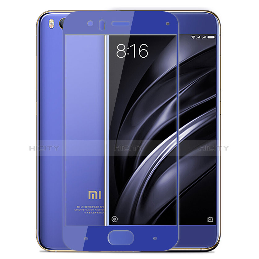 Protector de Pantalla Cristal Templado Integral F04 para Xiaomi Mi 6 Azul